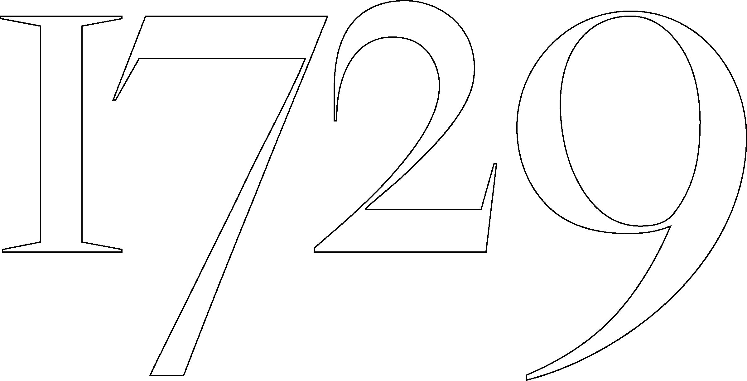 Products – 1729